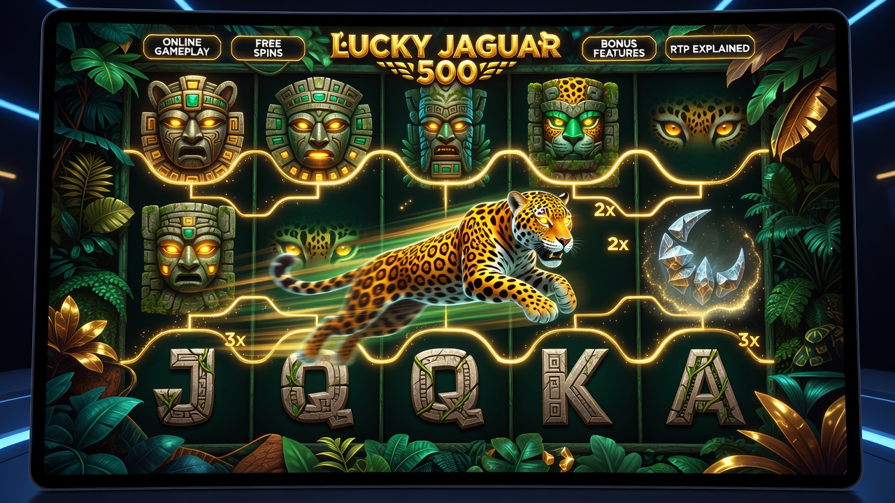 Lucky Jaguar 500 Slot: Online Gameplay, Free Spins, Bonus Features & RTP Explained