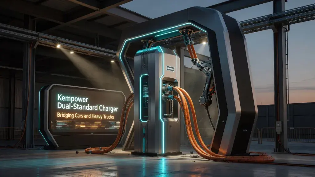 Kempower Debuts Dual-Standard Charger Bridging Cars and Heavy Trucks