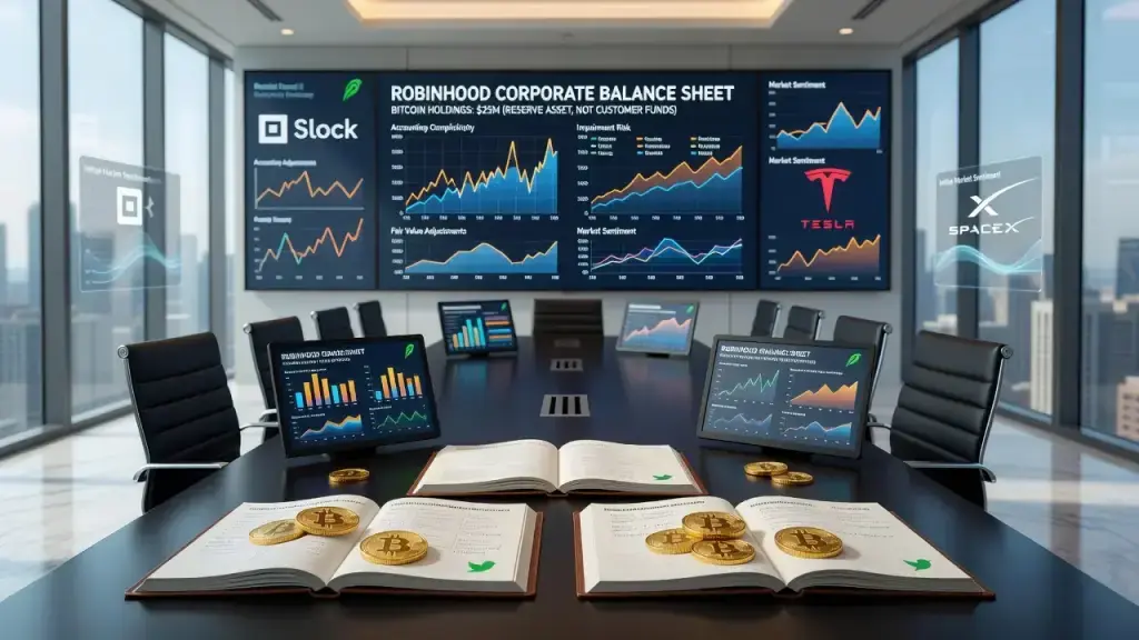 Robinhood Puts Bitcoin on Its Corporate Balance Sheet