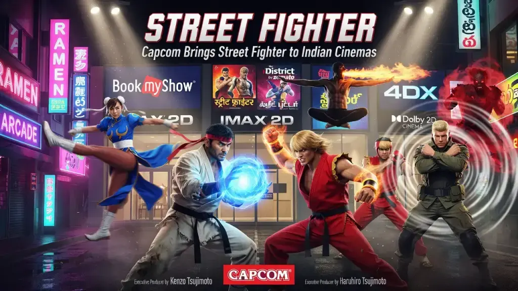 Capcom Brings Street Fighter to Indian Cinemas This Week