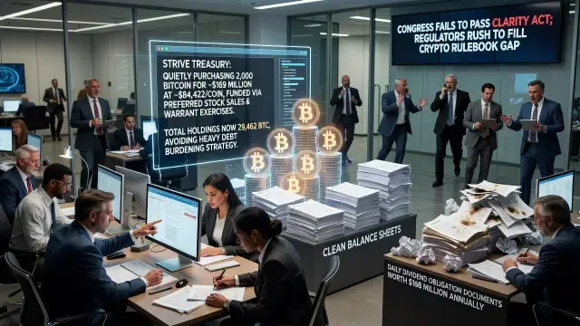 Regulators Rush to Fill Crypto Rulebook Gap Congress Left Behind